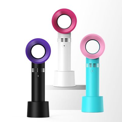 Colorful Mini USB Handheld Fan Rechargeable Portable Bladeless USB Fan