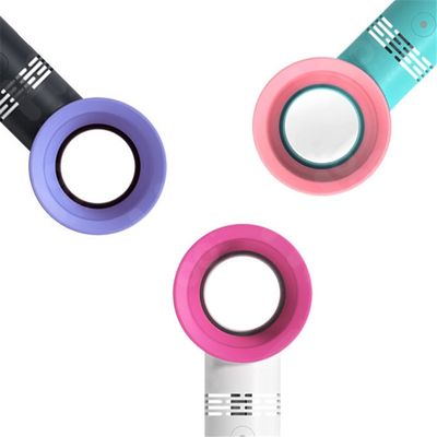 Colorful Mini USB Handheld Fan Rechargeable Portable Bladeless USB Fan